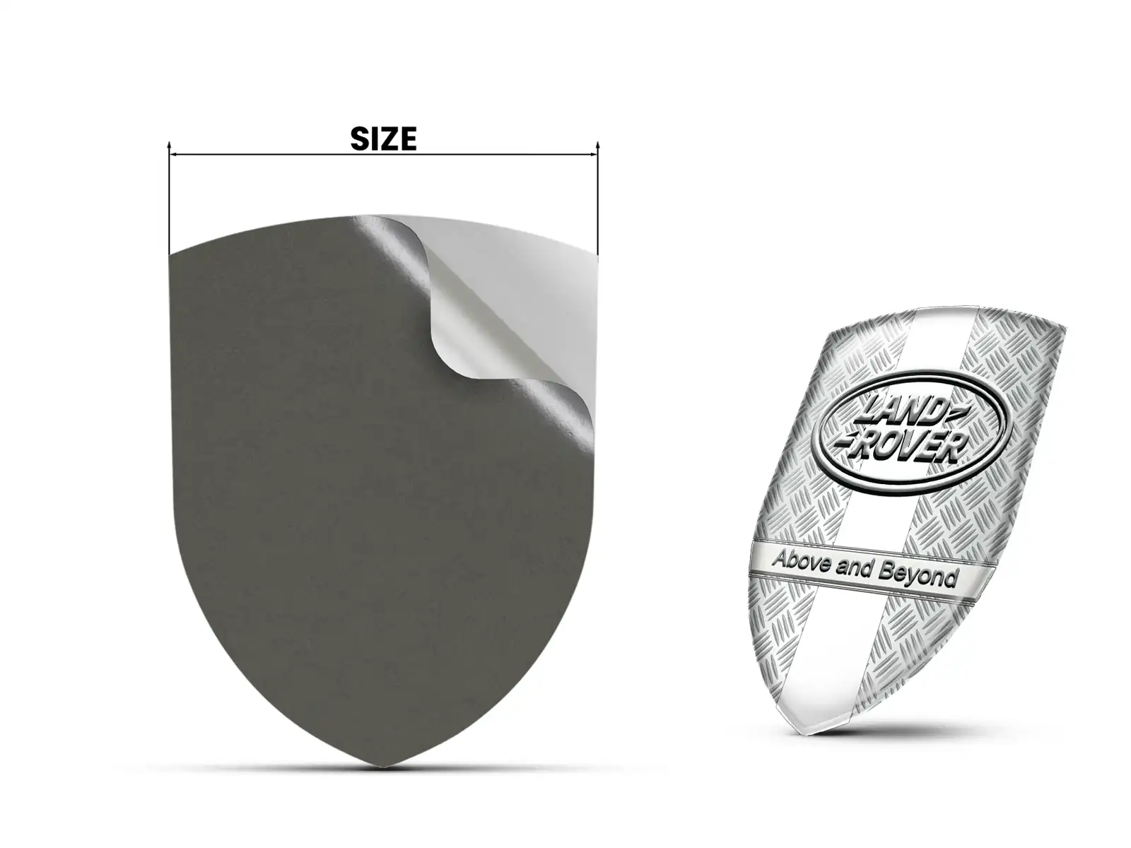 Land Rover Décalcos Auto Solides Compétition Luxe Simple